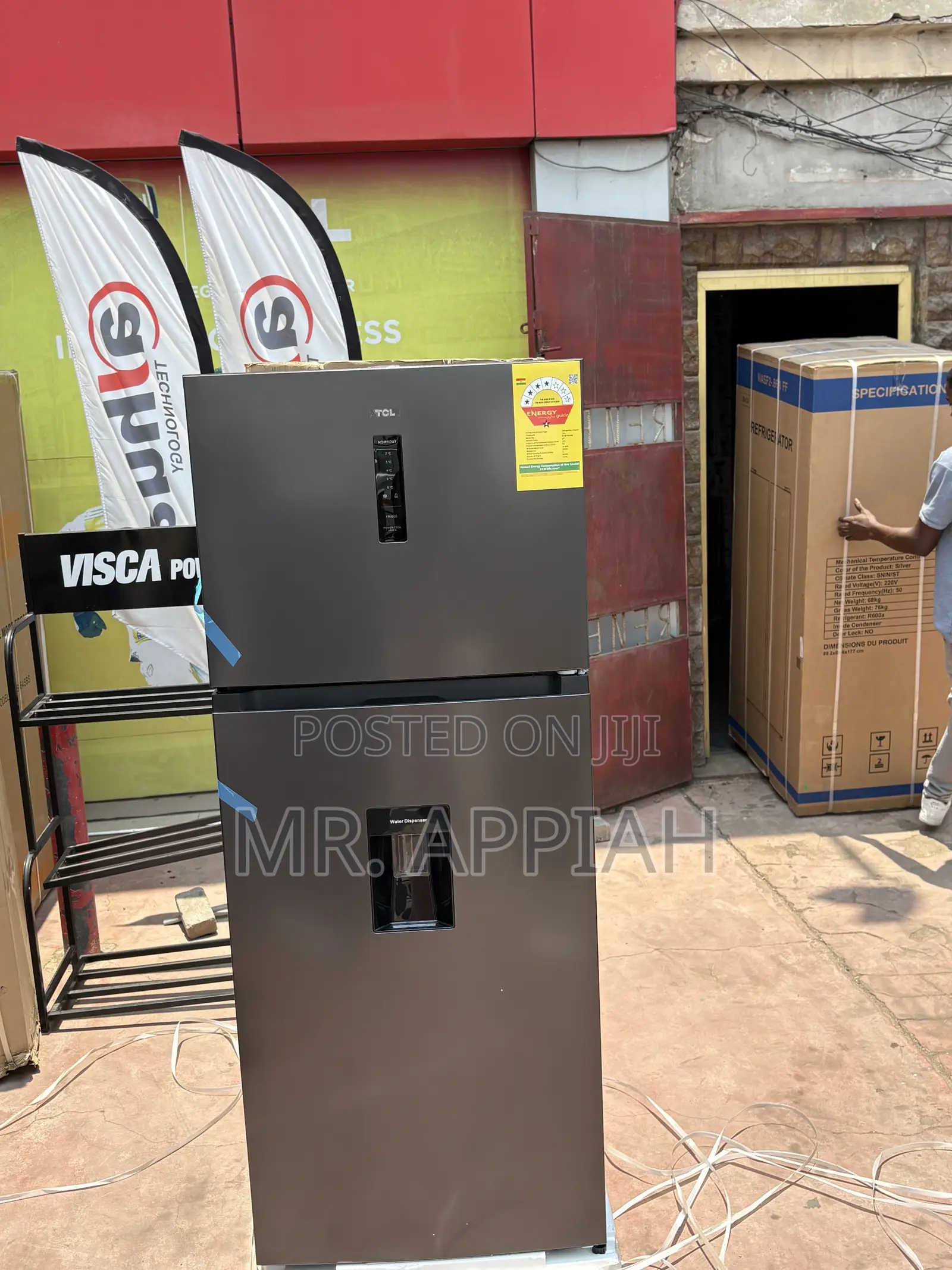 Extremely Chilling TCL P540tmgwd—413l Double Door Refrigerator.