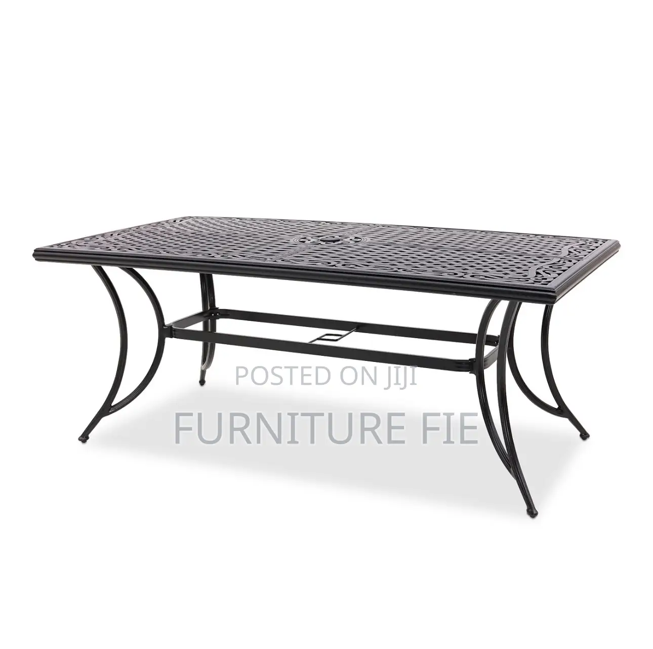 St Croix Outdoor Dining Set-Rust-Proof Cast Aluminum Frame