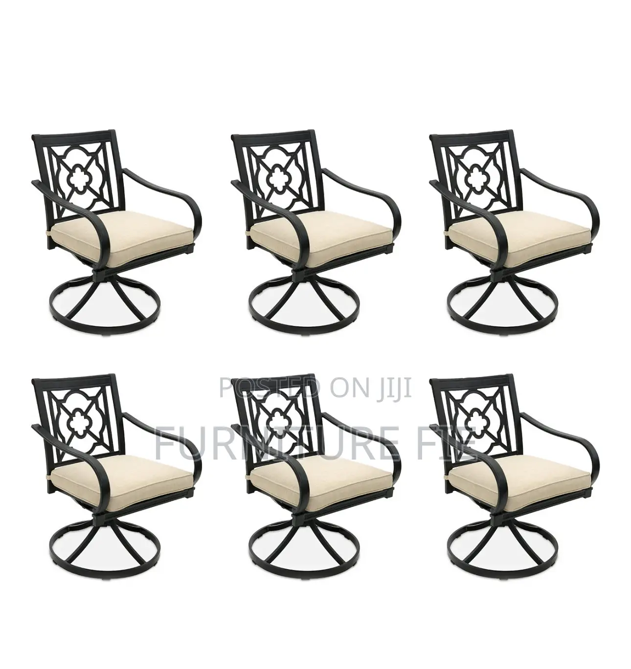 St Croix Outdoor Dining Set-Rust-Proof Cast Aluminum Frame