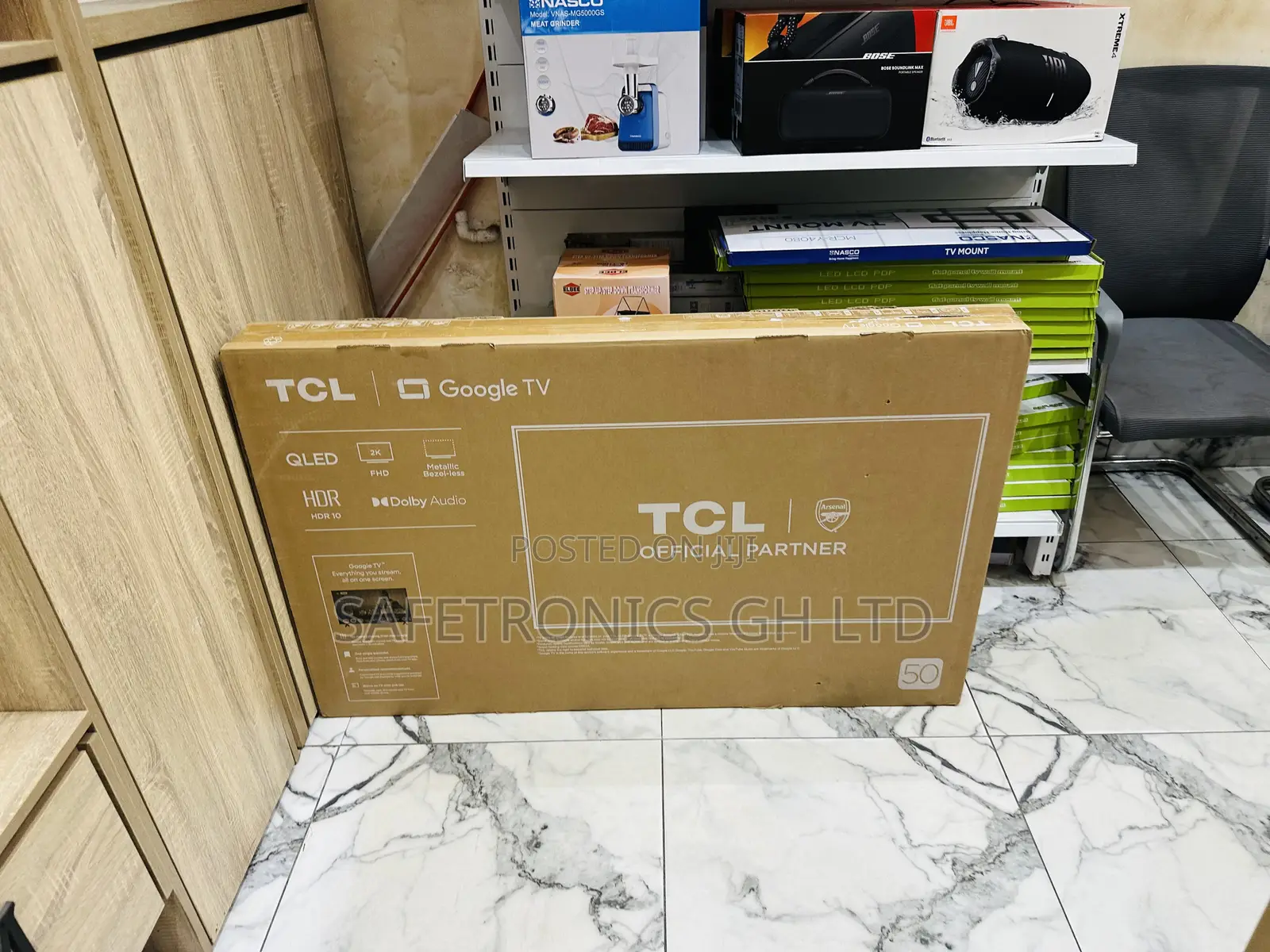 High Quality Qled 50”S5k Smart Television TCL