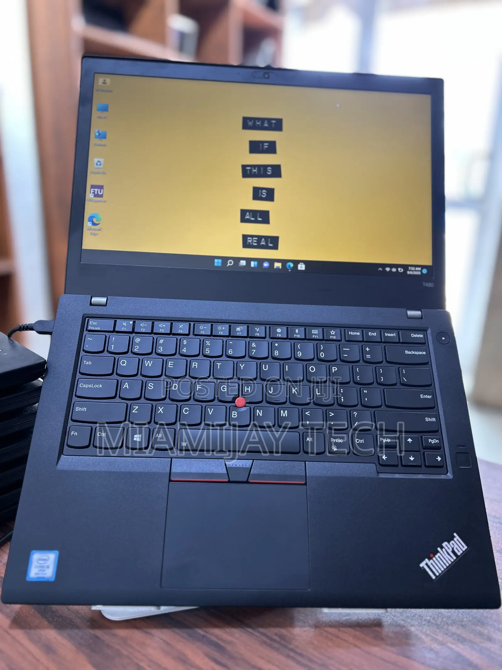 Laptop Lenovo ThinkPad T480 8GB Intel Core i5 SSD 256GB