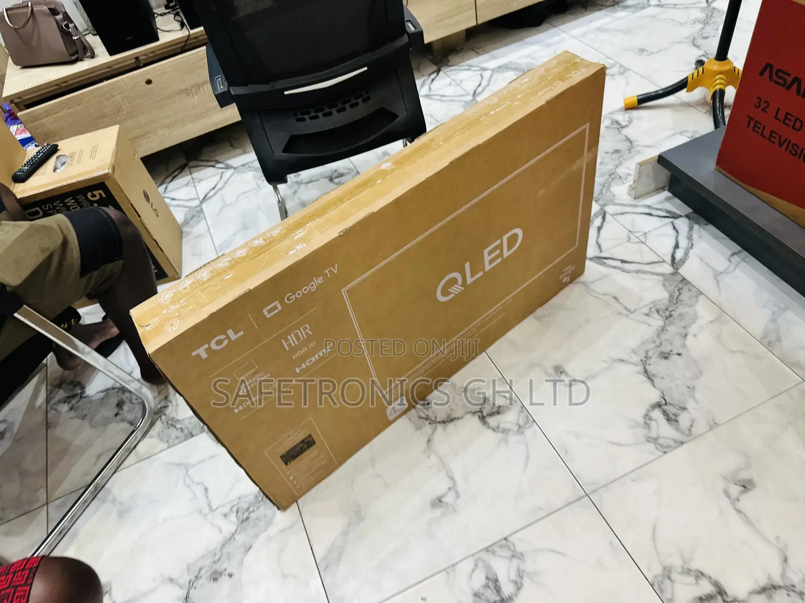 Get a New Slim Smart Qled 43”S5k Television