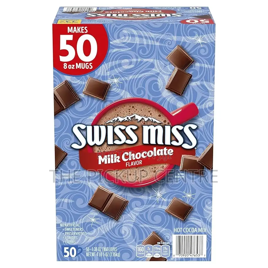 Swiss Miss Flavour Milk Chocolate 1.95kg(50×39g)