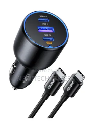 Ugreen 130w Usb C Car Charger, Pd 100w