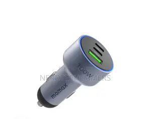 Momax 100watts Car Charger