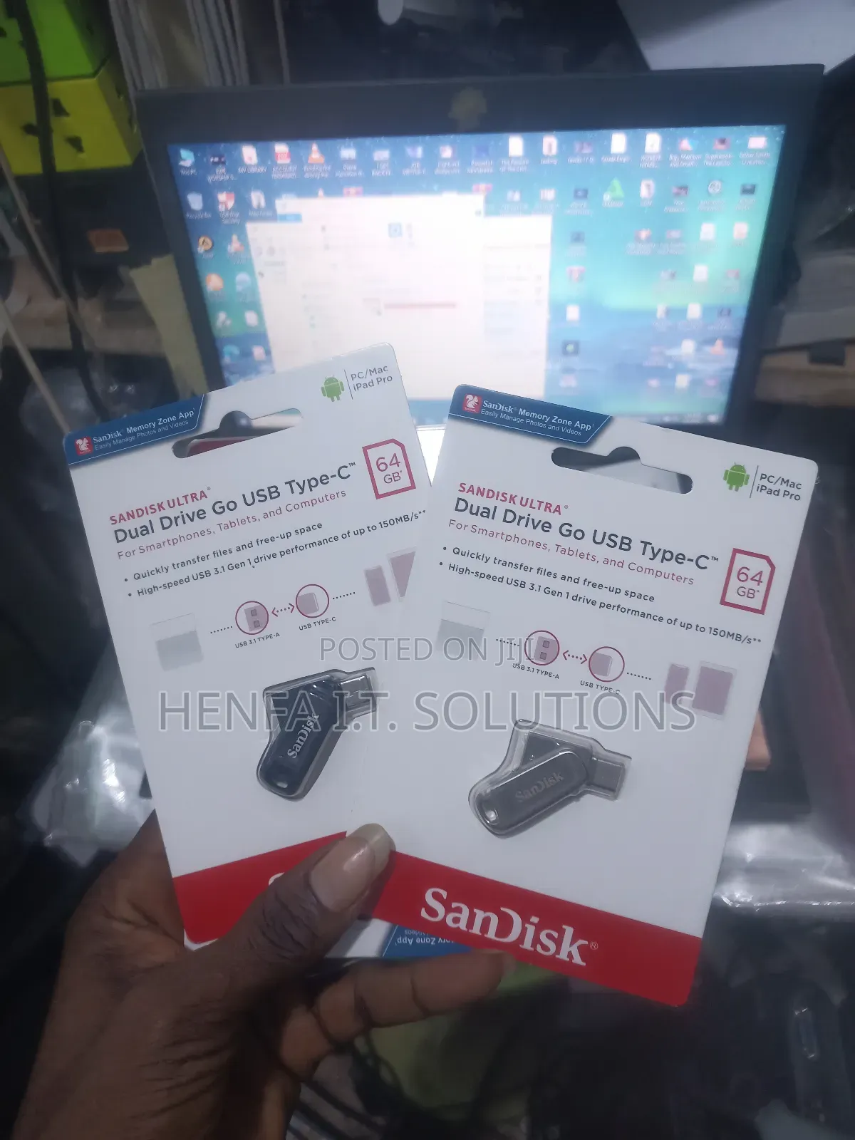 Type C Otg Pendrive - 64gb