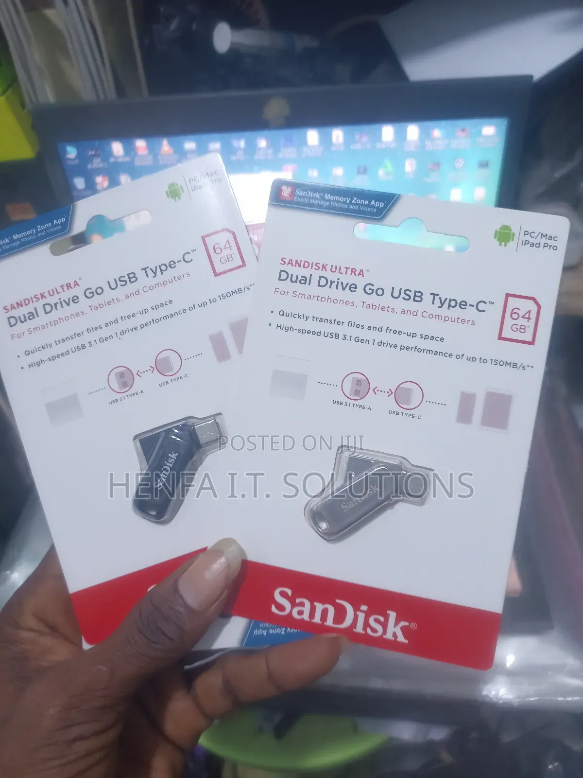 Type C Otg Pendrive - 64gb