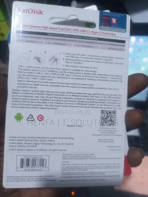 Type C Otg Pendrive - 64gb