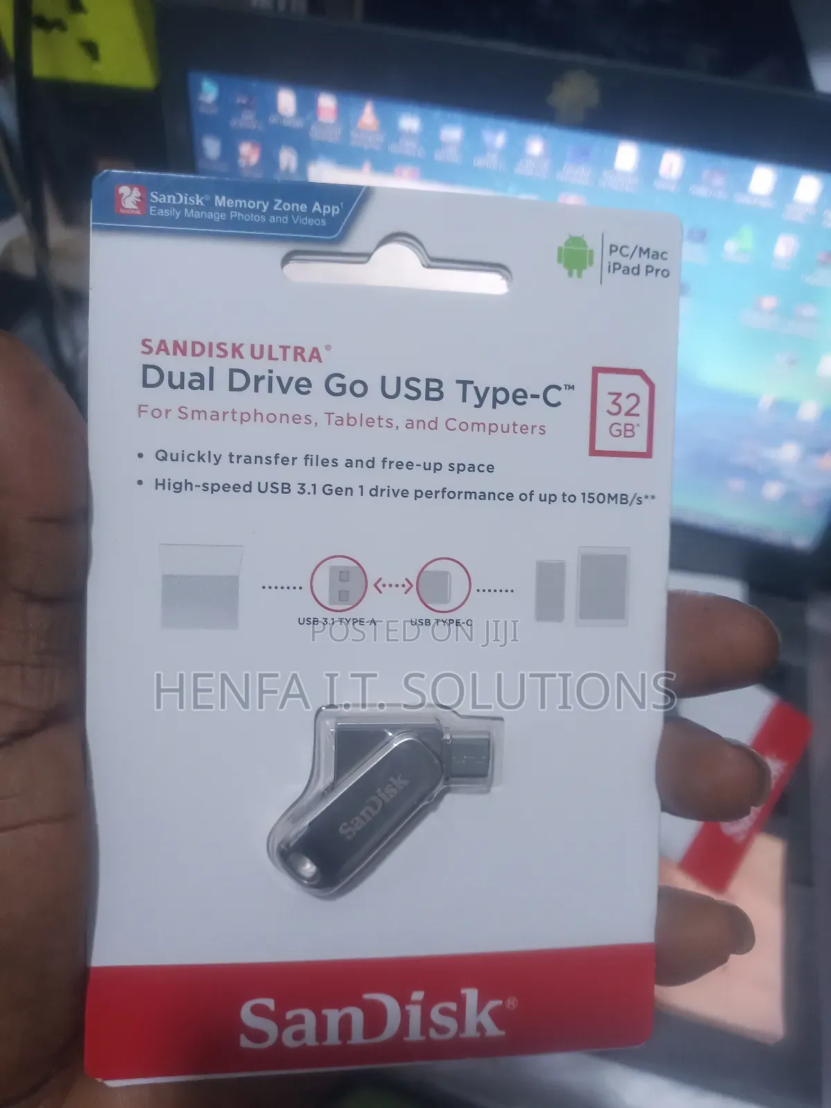 Type C Otg Pendrive - 64gb