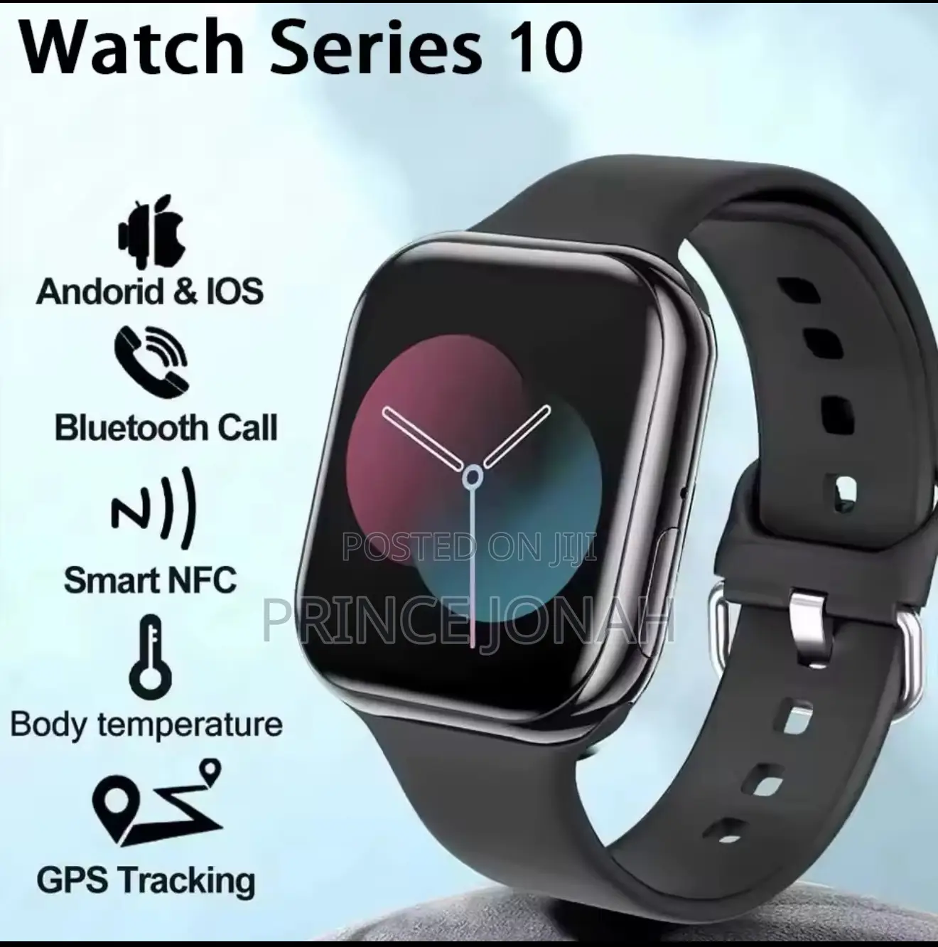 Laxasfit Series 10 Smart Watch Bt Voice Call