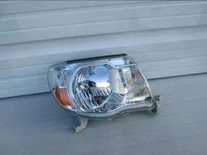 2005-2011 Toyota Tacoma Chrome Housing Headlights Pair