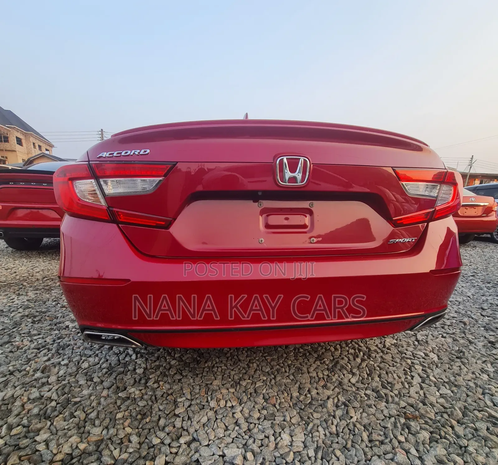 Honda Accord Sport (1.5L 4cyl Turbo CVT) 2019 Red