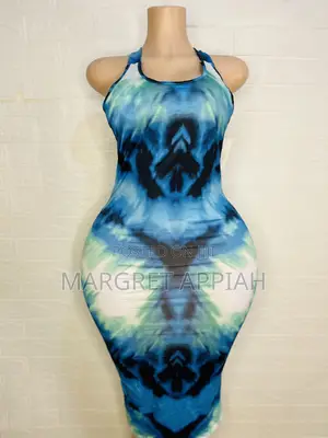 Tie and Dye Bodycon Dress