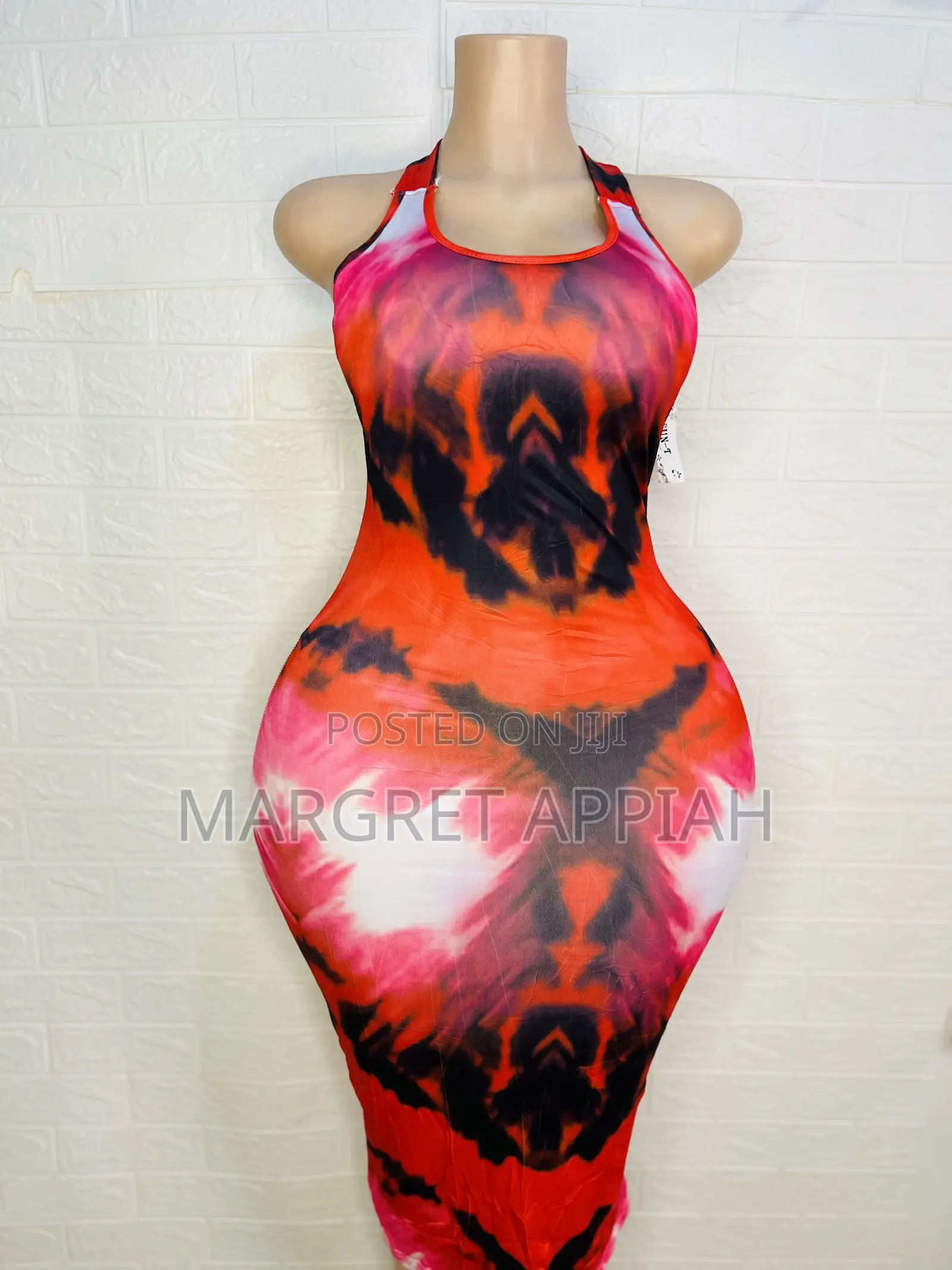 Tie and Dye Bodycon Dress