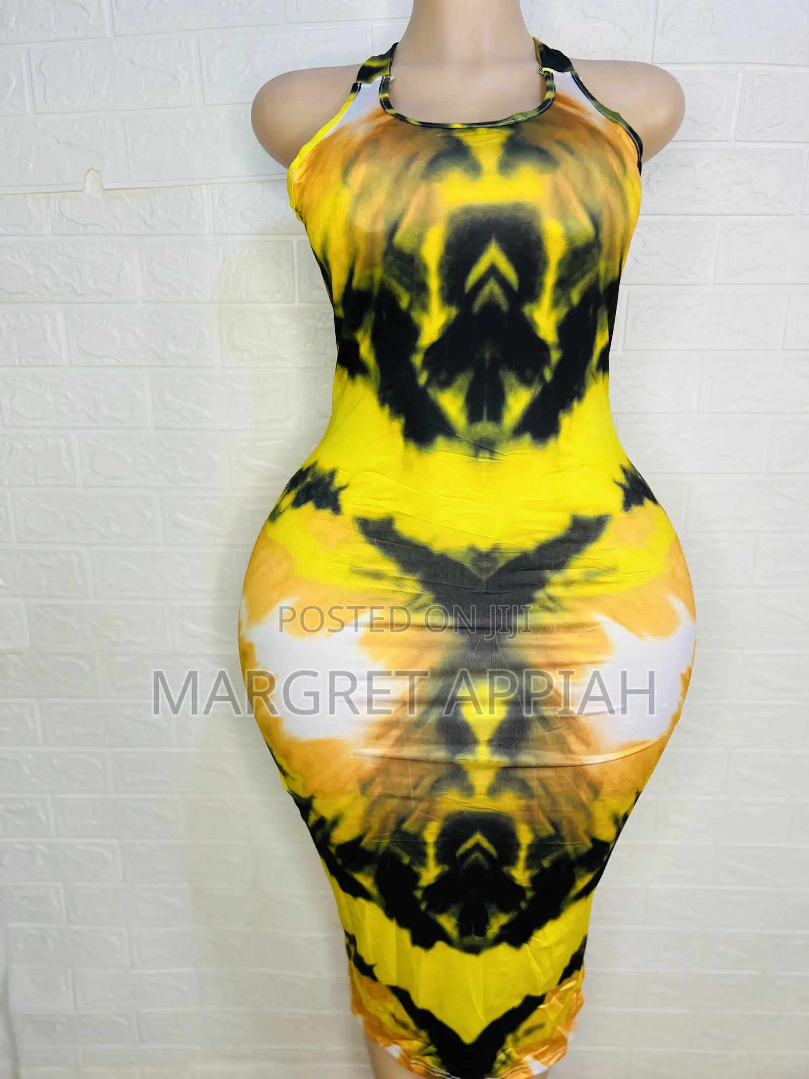 Tie and Dye Bodycon Dress