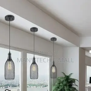 Single Crafty Bottle Net Pendant Light