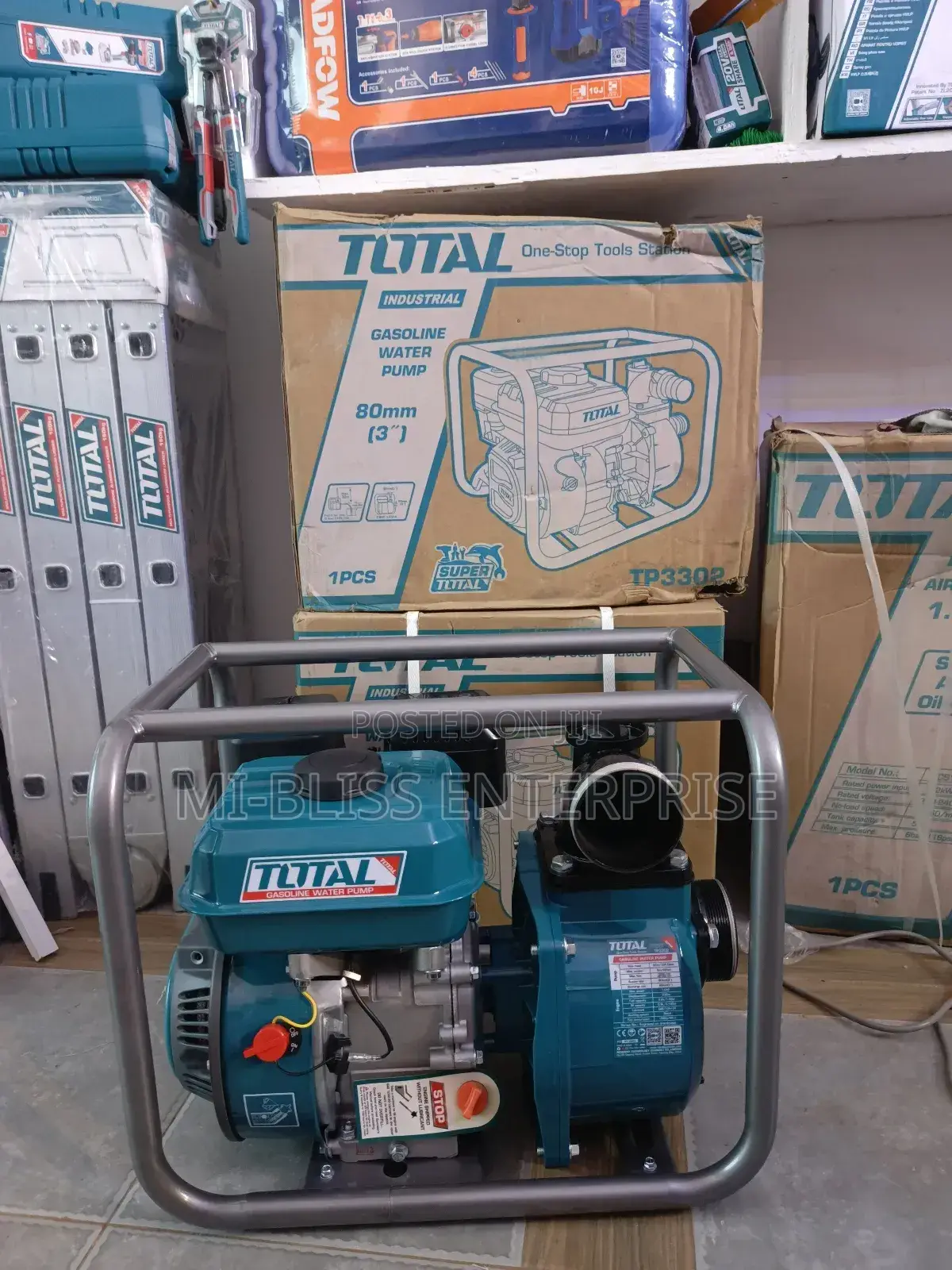 Total 3" Gasoline Water Pump