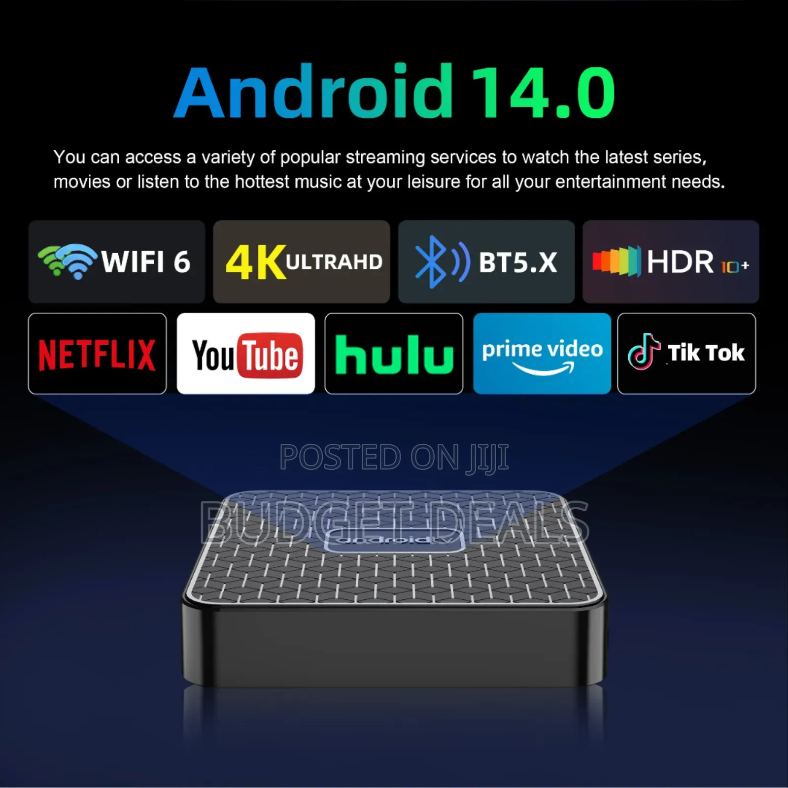 Smart Android Tv Box Streaming Media Player(Mortal T1 Mini)