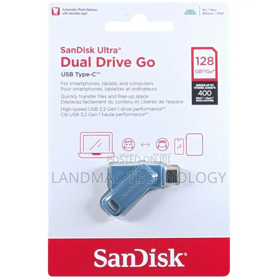 Sandisk Ultra Dual Drive 128gb Go Usb Type-C