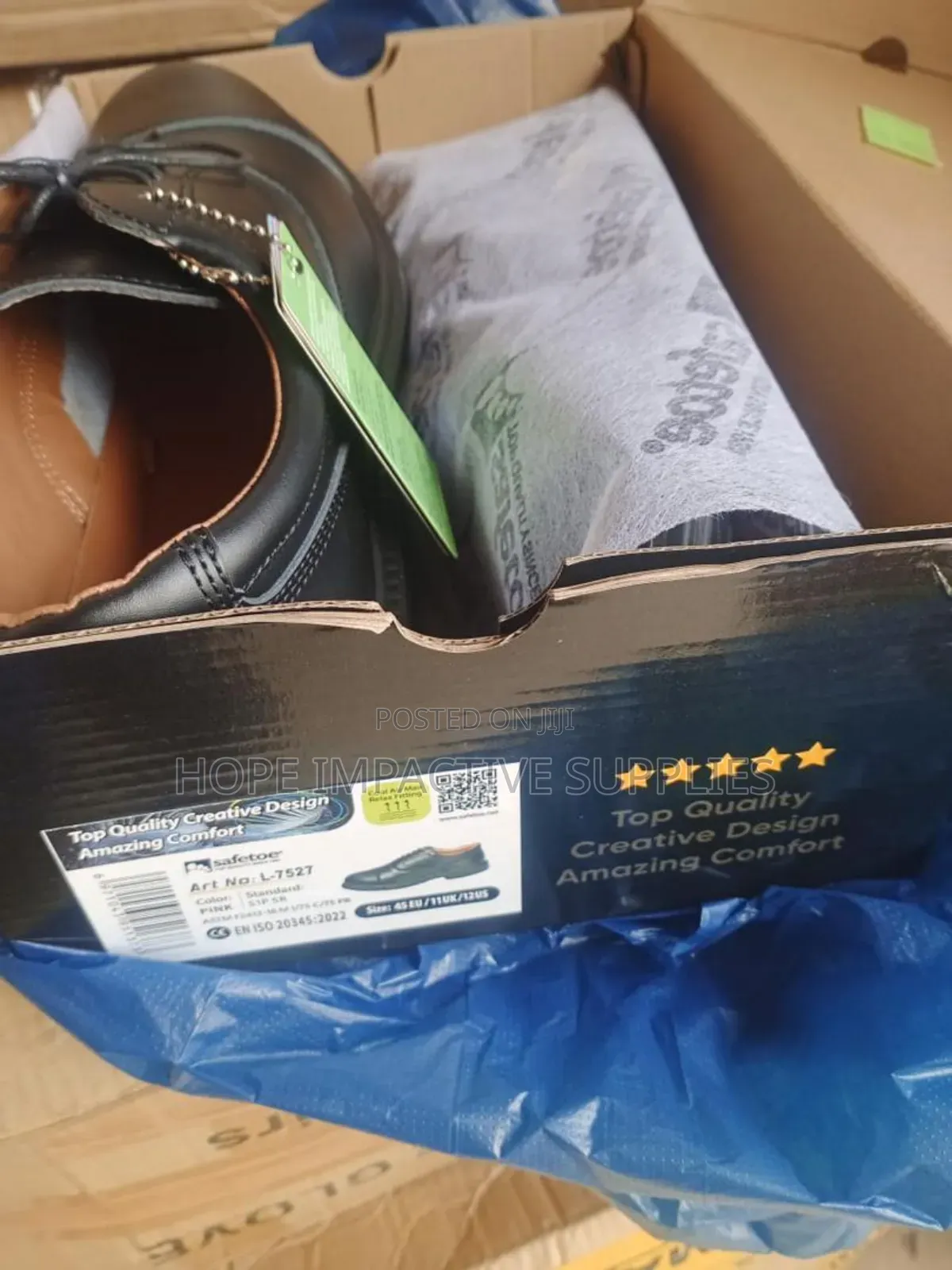 Executive Safetoe Shoe.