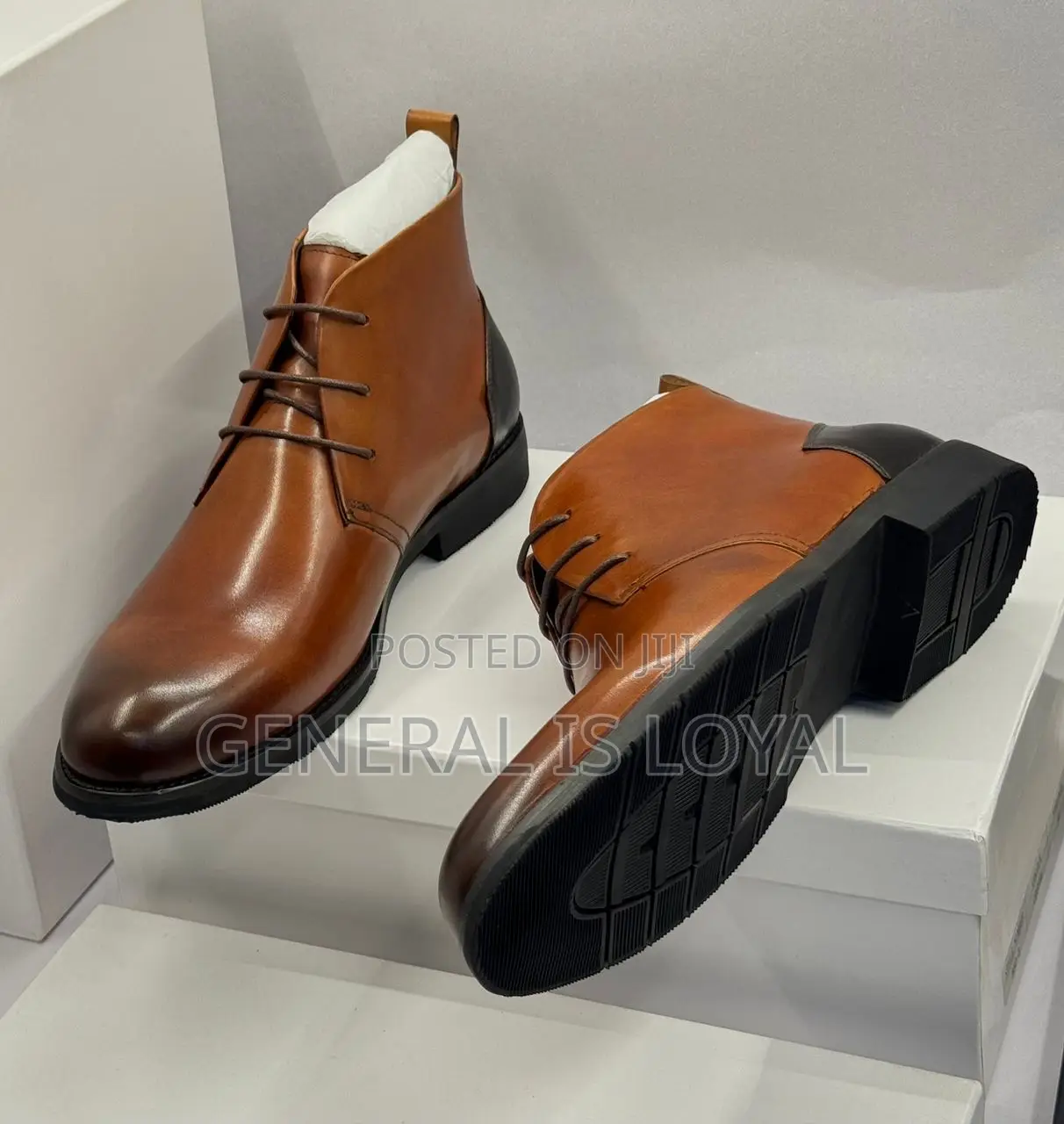 Billionaire Brown Lace Up Men Boot
