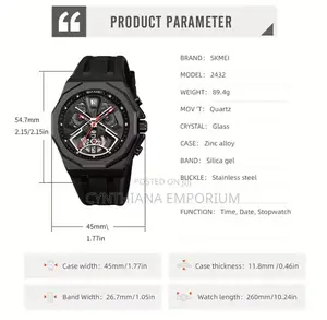 Men’S Luxury Skeleton Watch