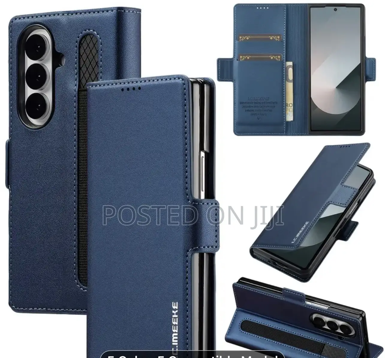 Z Fold7 Original Leather Stylish Flip Cover