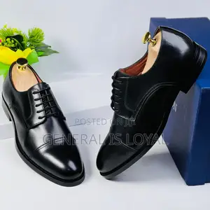 J.M.Weston Men Leather Lace Shoe