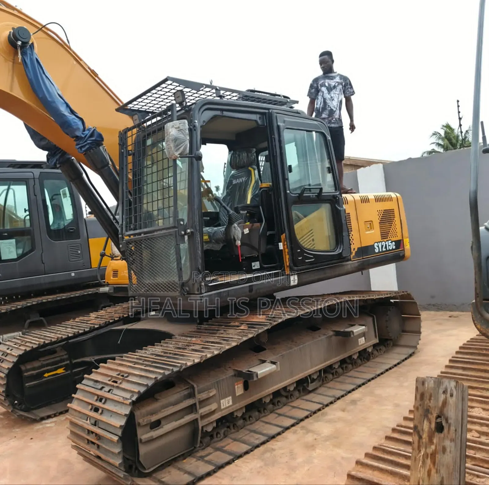 Brand New Sany215, All Yellow With Mitsubishi Engine