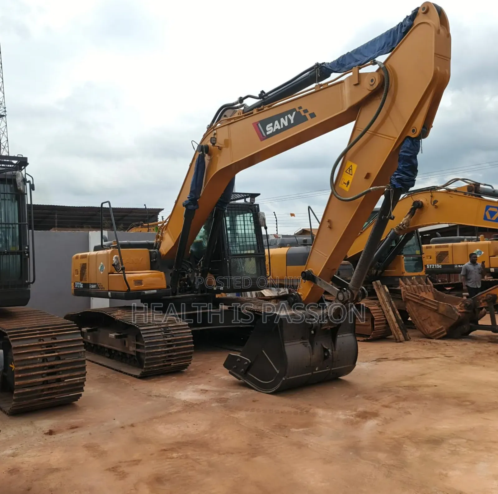 Brand New Sany215, All Yellow With Mitsubishi Engine