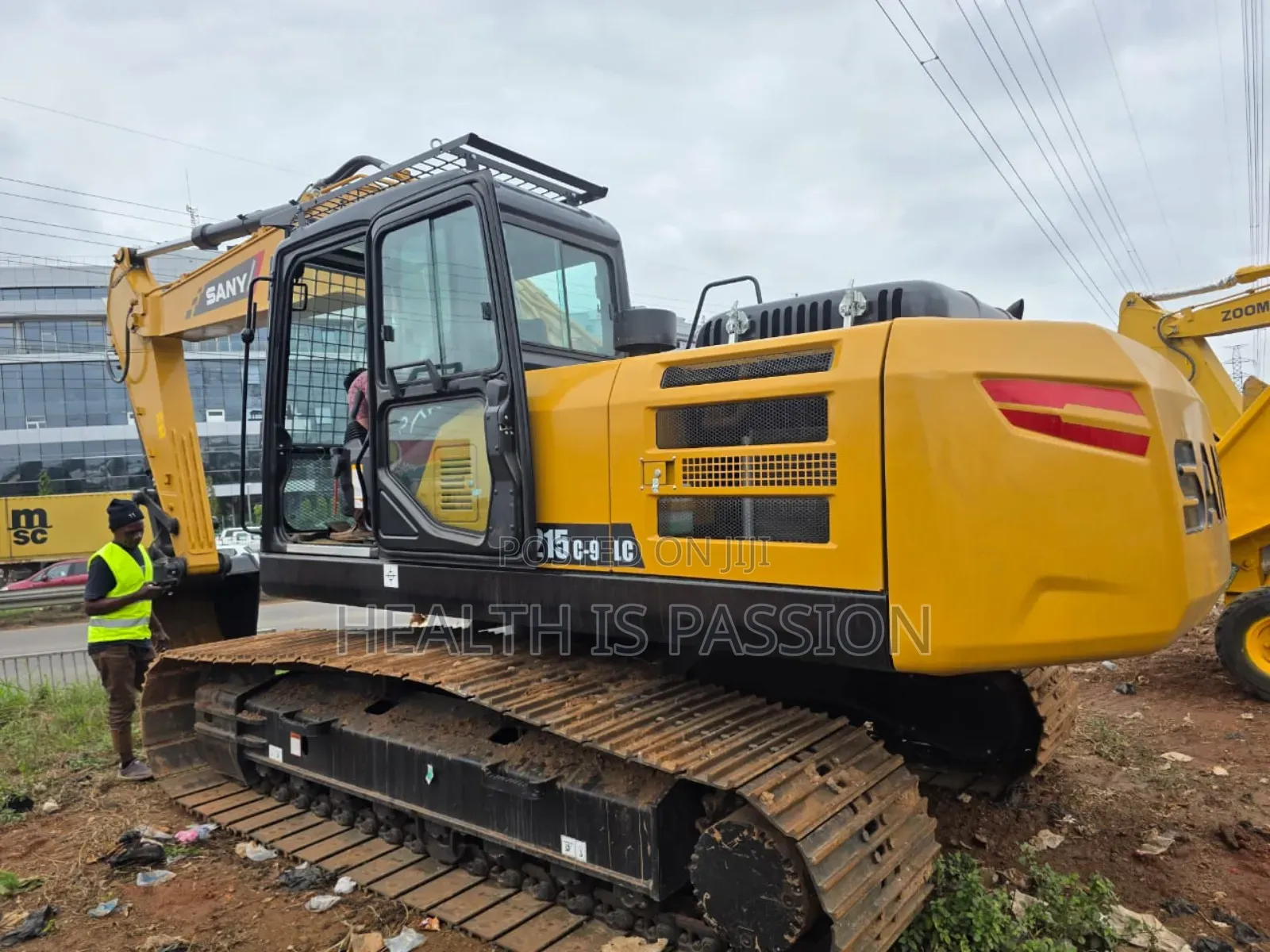 Brand New Sany215, All Yellow With Mitsubishi Engine