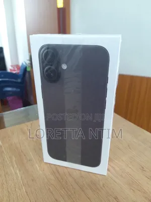 New Apple iPhone 16 Plus 256 GB Black