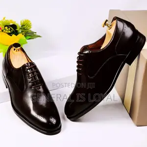 Dino Verratti Lace Dark Coffee Black Men Shoe