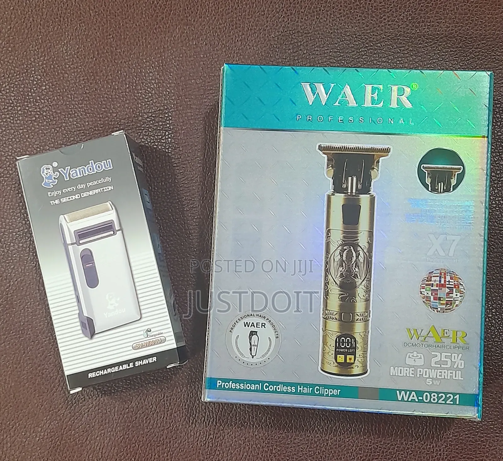 2-in-1 Grooming Combo – Waer 08221 Clipper Yandou Shaver