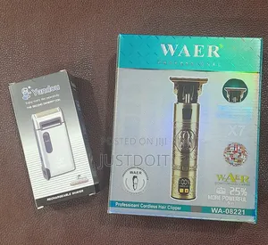 2-in-1 Grooming Combo – Waer 08221 Clipper Yandou Shaver