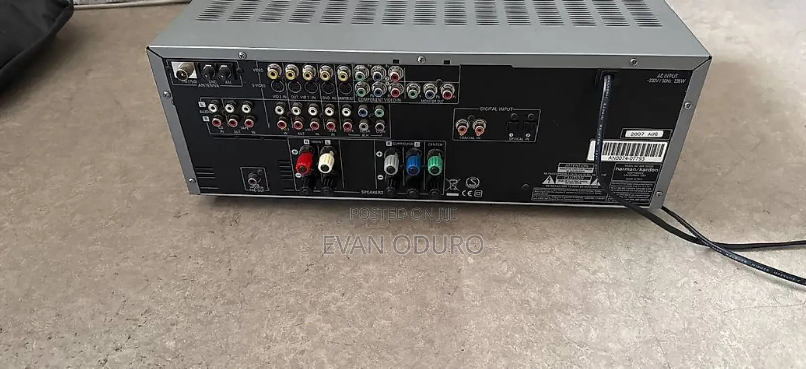 Powerful Herman Kardon Avr Reciever,Radio,Bluetooth,Optical,Aux,Usbopt