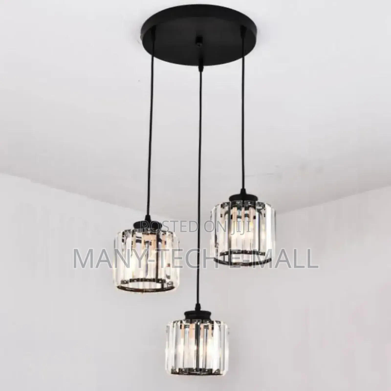 Crystal 3 in 1 Pendant Light
