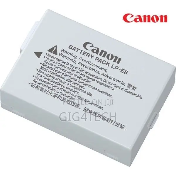 Battery Canon Lp E8 for Eos 550d/600d/650d/700d