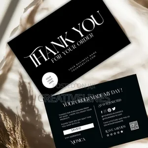 Crafted Thank You Cards