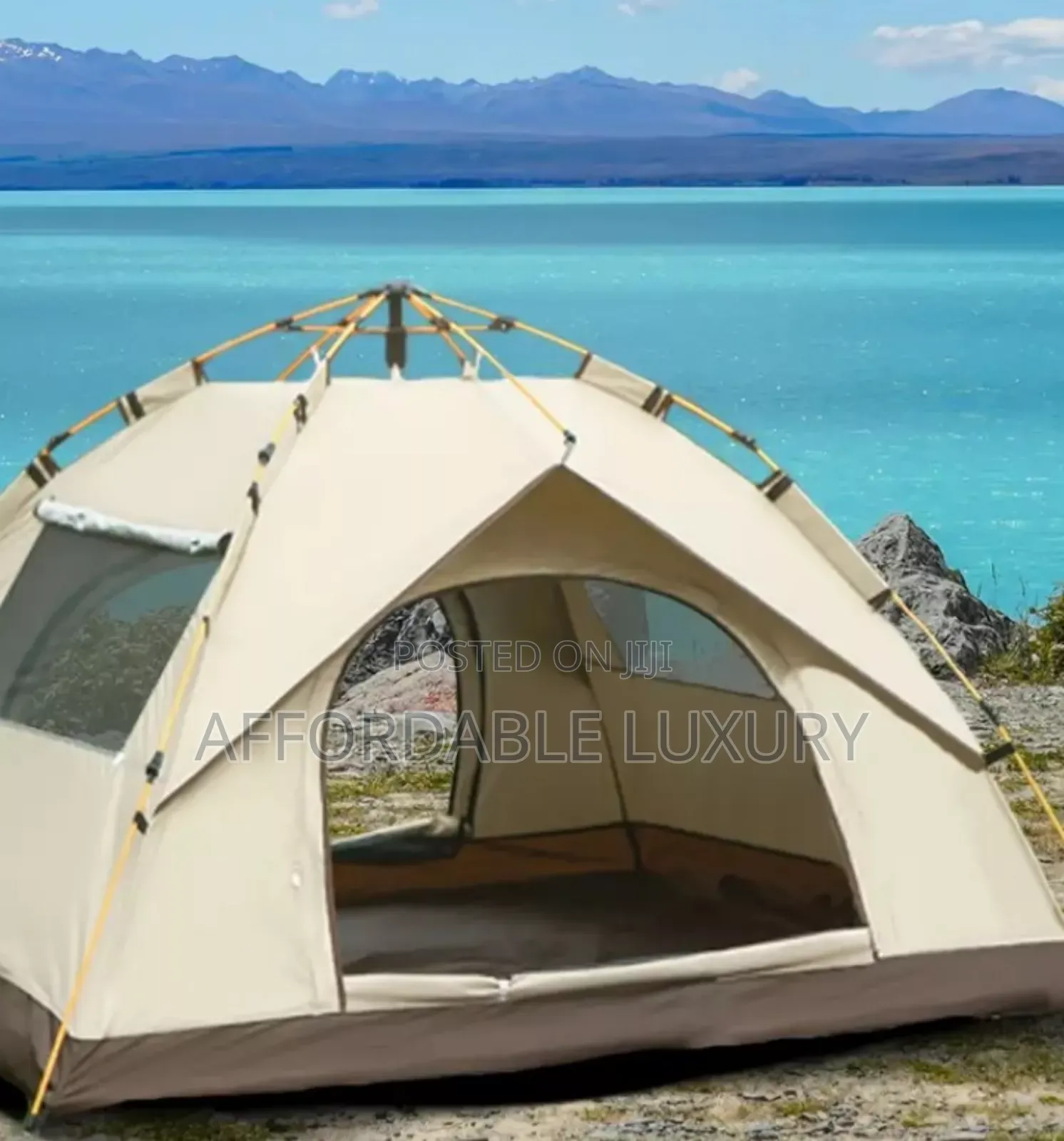4-Person Lightweight Automatic Pop-Up Tent