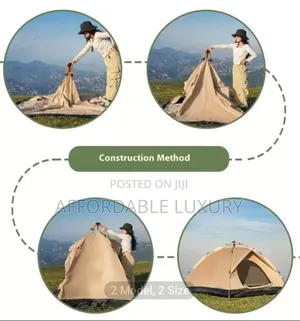 4-Person Lightweight Automatic Pop-Up Tent