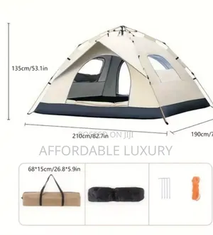 4-Person Lightweight Automatic Pop-Up Tent