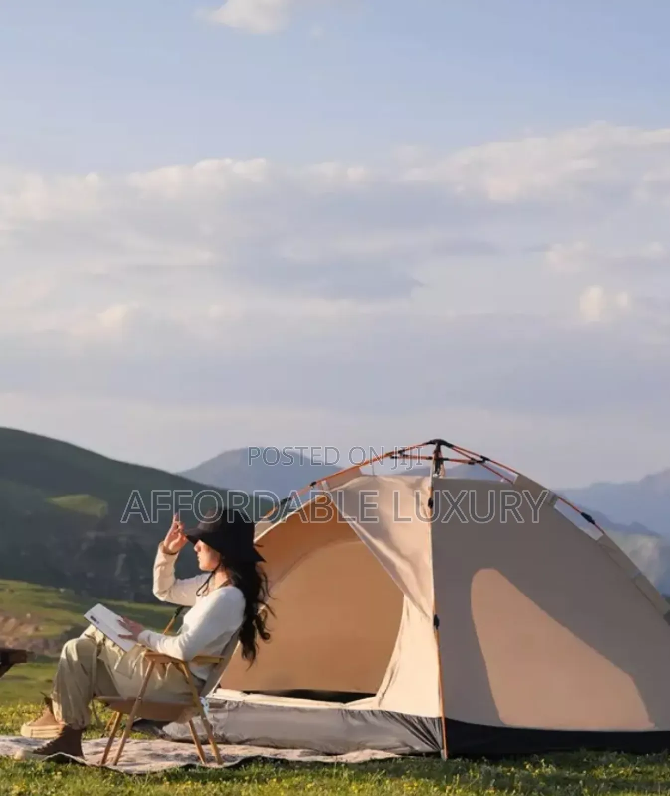 4-Person Lightweight Automatic Pop-Up Tent
