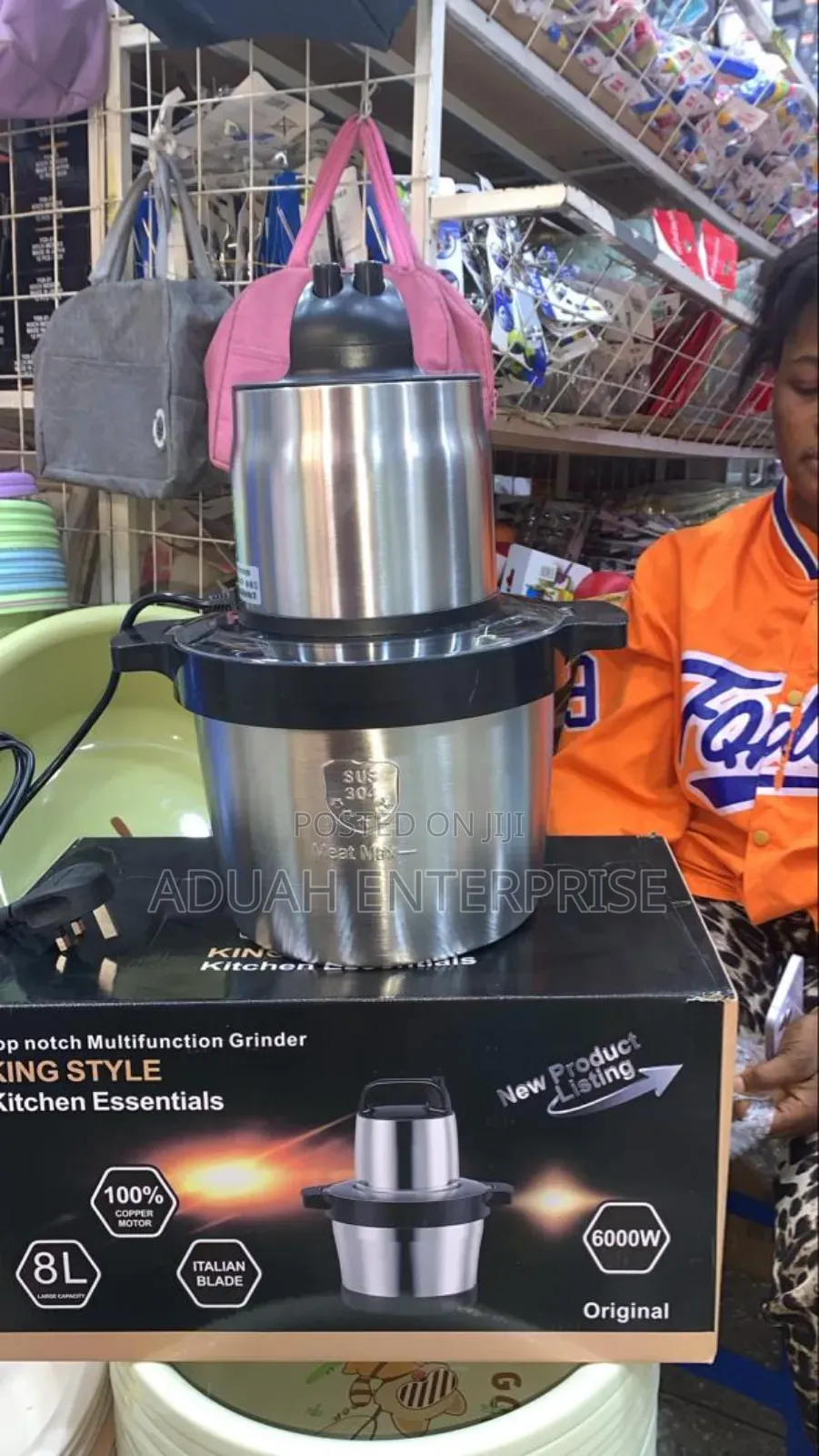 6l King Style Fufu Grinder