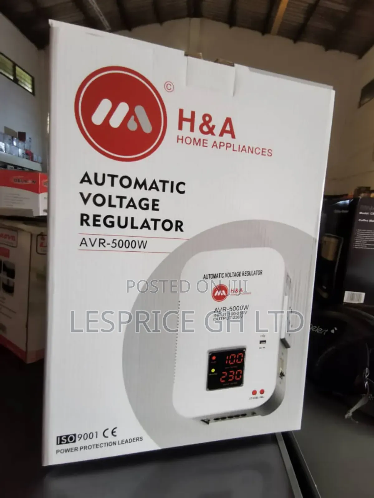 Certified/Guaranteed Power Stabilizer/5000w