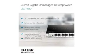 D-Link (Dgs-1024d) 24 Port Gigabit Switch