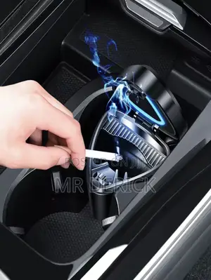 Large Size Car Led Ashtray or Ash Holder for Mercedes Benz Car Styling