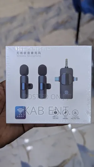 Wireless Dual Microphone For iPhone And Android Devices