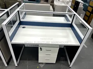 2 Opposite Chambers Stationary Office Desk Work Station
