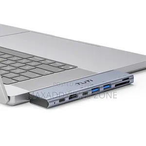 Tuti 7 In 1 Usb Hub Usb-c To Usb 3.O With Sd/Tf Card Reader
